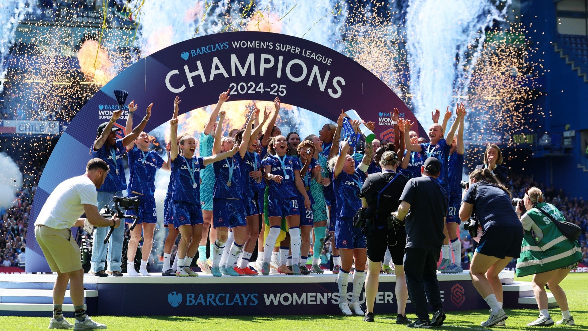 WSL 2025-26 fixtures revealed: Dates for your diary as Chelsea vs Man City showdown headlines opening weekend & Arsenal host newly-promoted London City Lionesses 4 GOAL20 20Blank20WEB20 20Facebook208