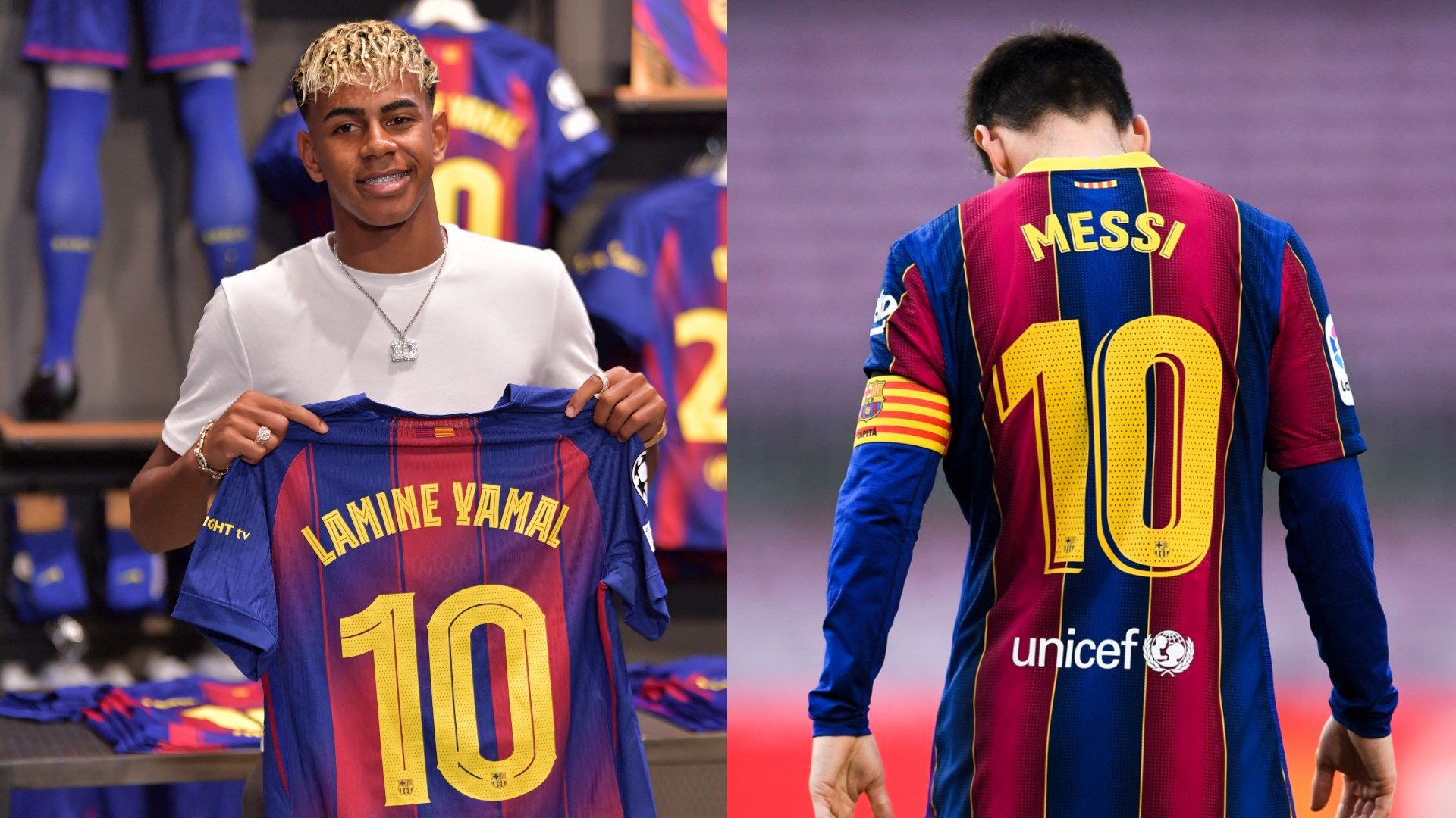 Lamine Yamal Sells 70,000 Barcelona No.10 Shirts in a Day 1 GOAL20 20Multiple20Images20 20220Split20 20Facebook70