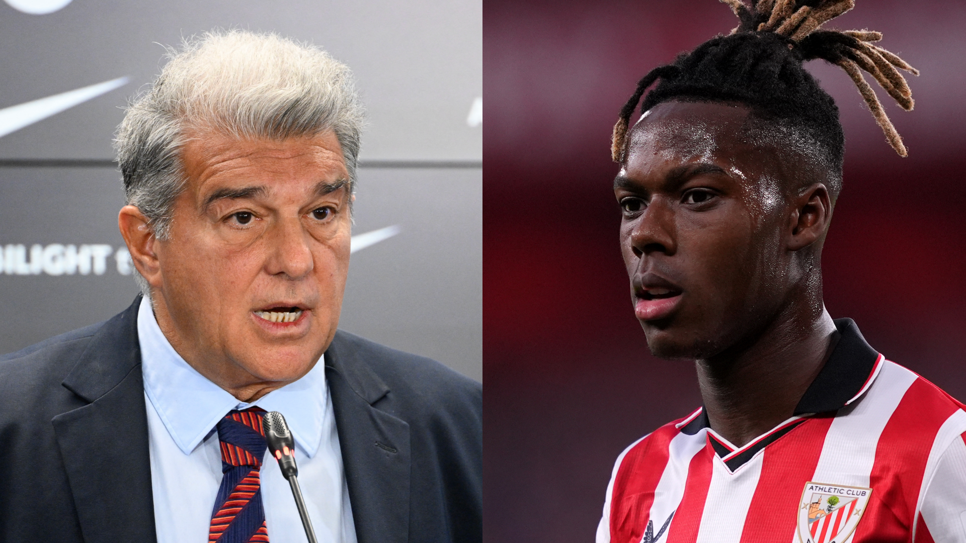 Joan Laporta blames Deco for Nico Williams debacle as Barcelona president insists he wanted Luis Diaz or Marcus Rashford ahead of Athletic Club star 2 GOAL20 20Multiple20Images20 20220Split20 20Facebook71
