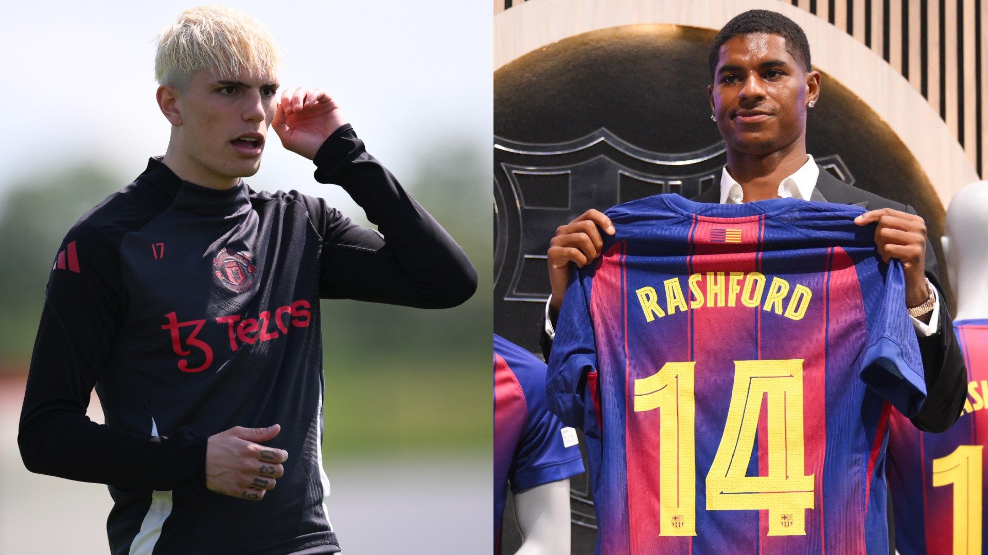 Alejandro Garnacho risks the wrath of Man Utd fans with pointed transfer message to Marcus Rashford after outcast completes Barcelona loan 10 GOAL20 20Multiple20Images20 20220Split20 20Facebook73