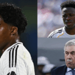 Endrick defies Real Madrid and Carlo Ancelotti! Injured striker cites Vinicius Jr as reason to stay despite La Liga club and Brazil coach pressing for loan move 5 GOAL20 20Multiple20Images20 20320Stacked20 20Facebook26