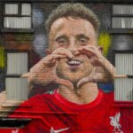 Jota Honoured with Liverpool Mural 2 GettyImages 2225219095