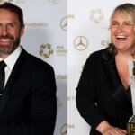 Southgate and Hayes Celebrated at PFA Awards for Football Impact 3 GOAL20 20Multiple20Images20 20220Split20 20Facebook201 3