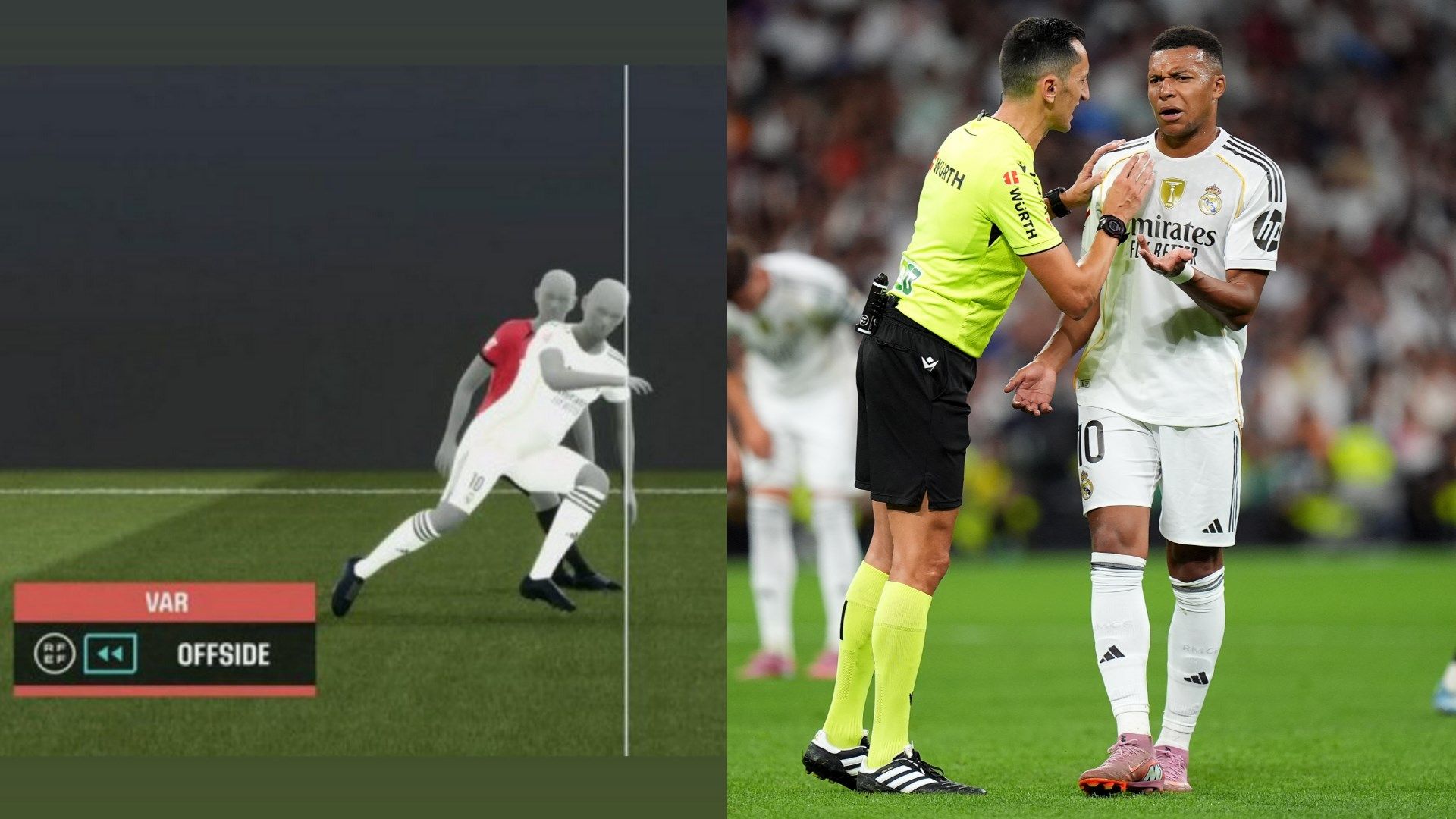 Mbappe VAR Offside Calls Spark Debate in Real Madrid Win 5 GOAL20 20Multiple20Images20 20220Split20 20Facebook33