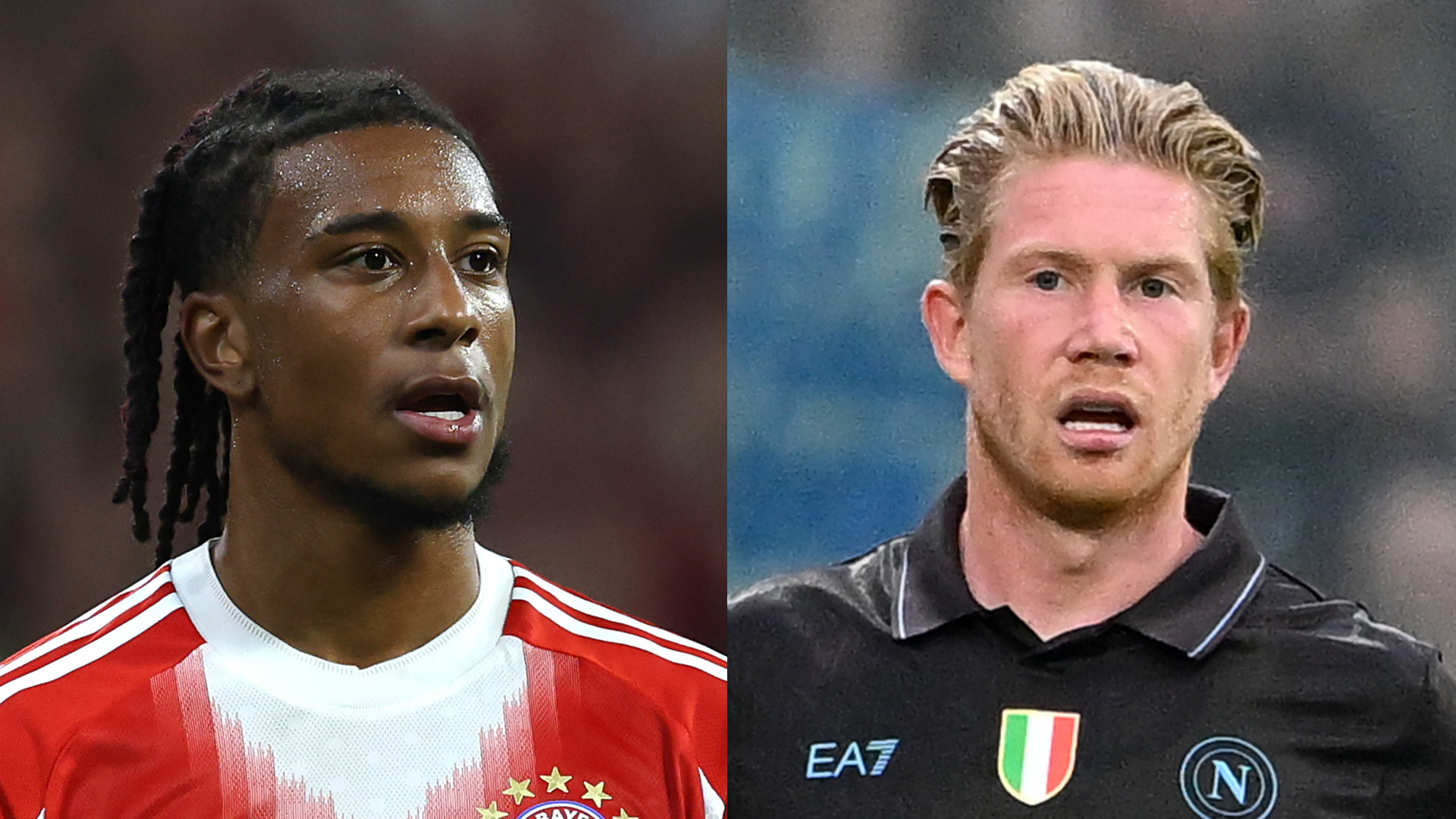 Michael Olise Draws Kevin De Bruyne Comparison After Impressive Bayern Debut 2 GOAL20 20Multiple20Images20 20220Split20 20Facebook79