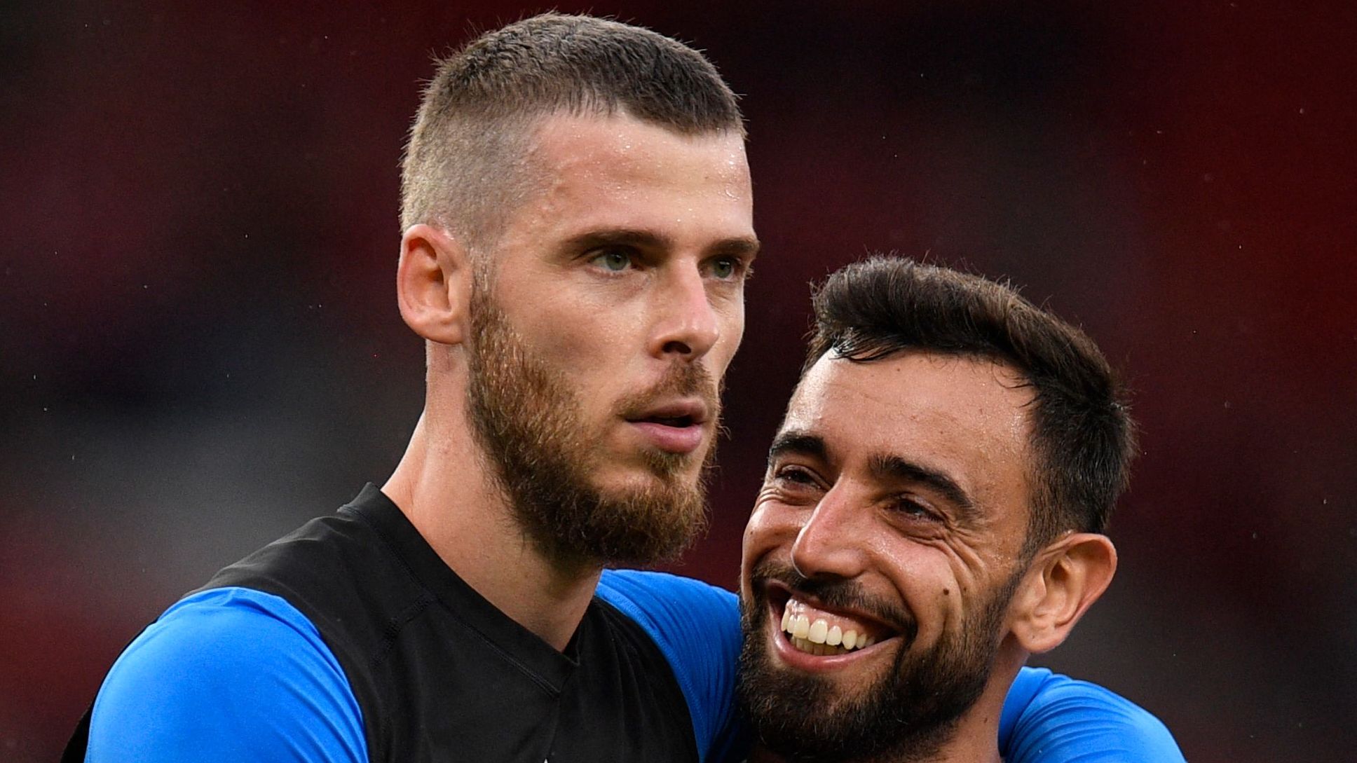 David De Gea Teases Bruno Fernandes Before Old Trafford Return 10 GettyImages 1242948127