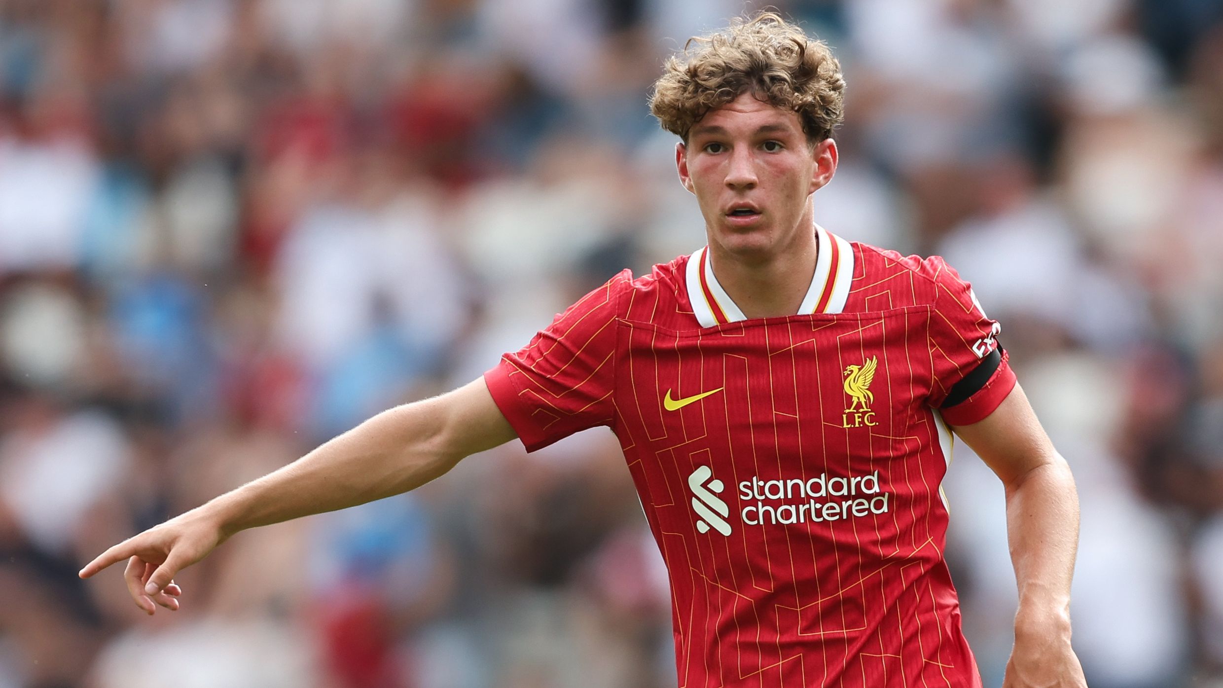 Wrexham Face Stiff Competition for Liverpool Youngster Lewis Koumas 2 GettyImages 2224992859