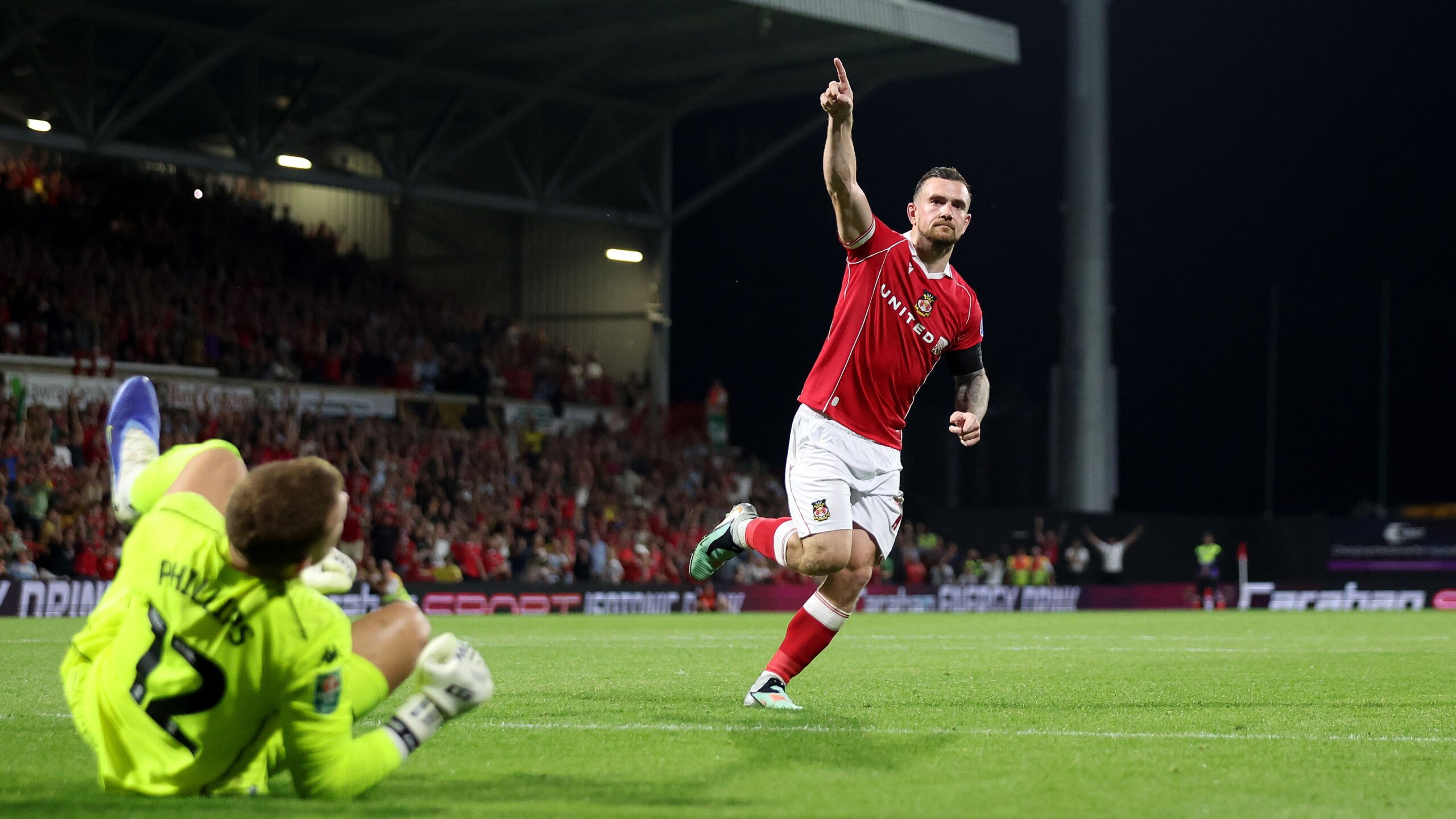 Wrexham Carabao Cup Comeback: Red Dragons Stun Hull 2 GettyImages 2229793462 scaled