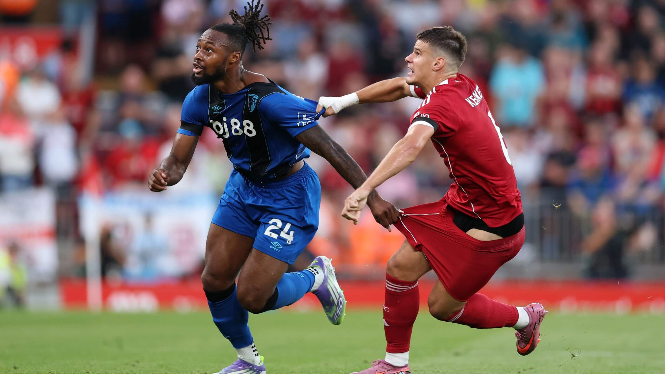 Liverpool Premier League Match Delayed After Racist Abuse Allegation 9 GettyImages 2230320881 scaled