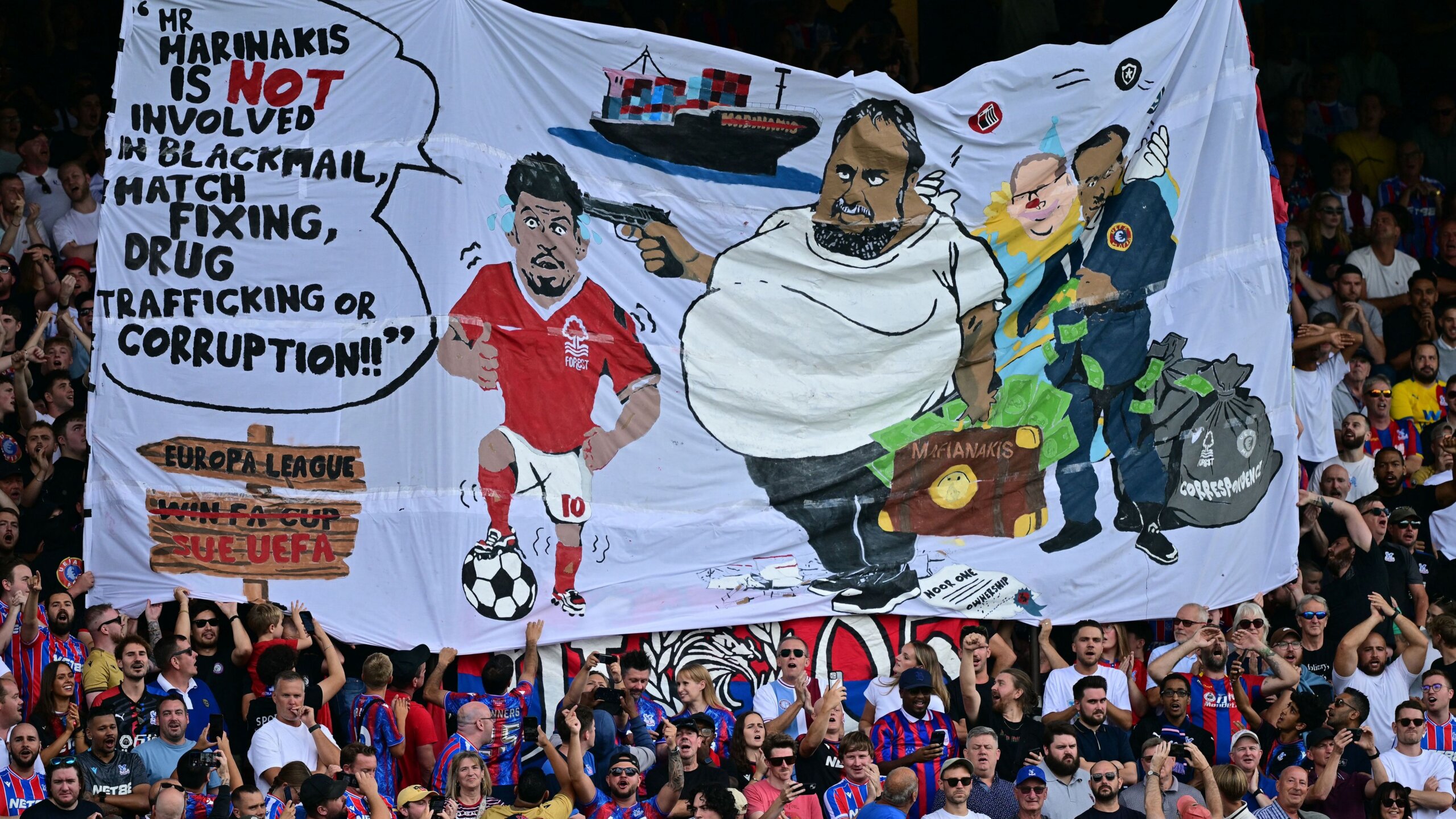 FA Investigates Controversial Crystal Palace Banner Targeting Nottingham Forest Owner 9 GettyImages 2231022422 scaled