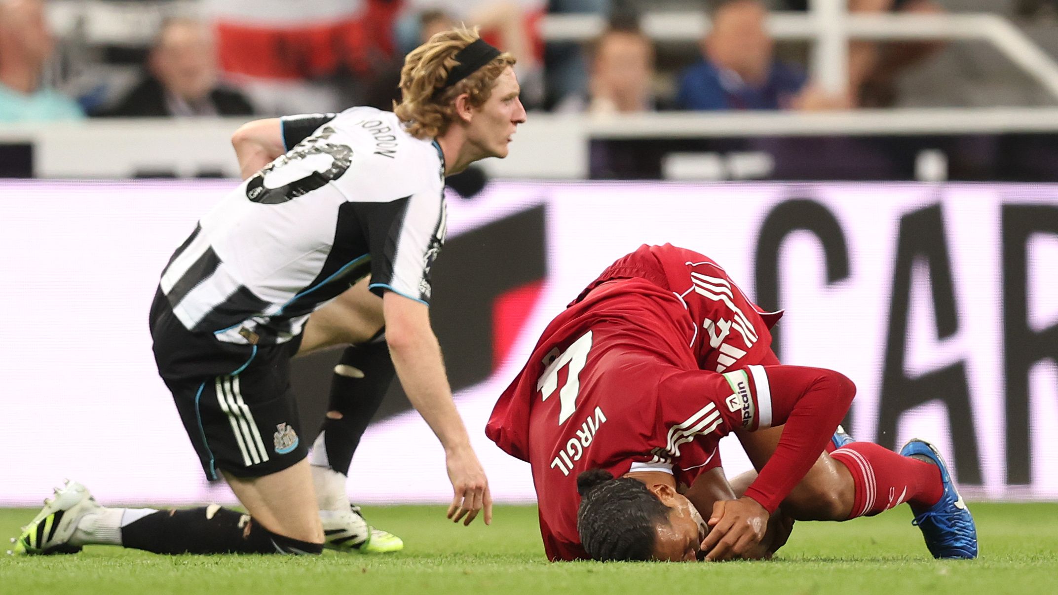 Bruno Guimaraes Defends Anthony Gordon After Liverpool Red 10 GettyImages 2232062141 1