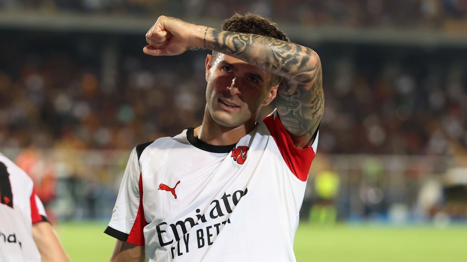 Pulisic Nets First Serie A Goal as Milan Down Lecce 8 pul1