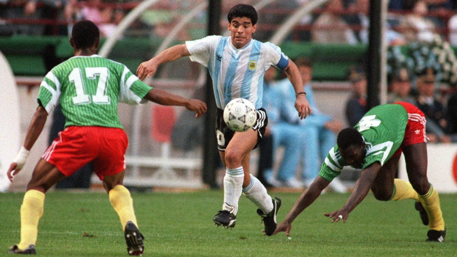How World Cup Matches Redefined African Football’s Global Image 4 Cameroon20Maradona20199020GettyImages 101616336202