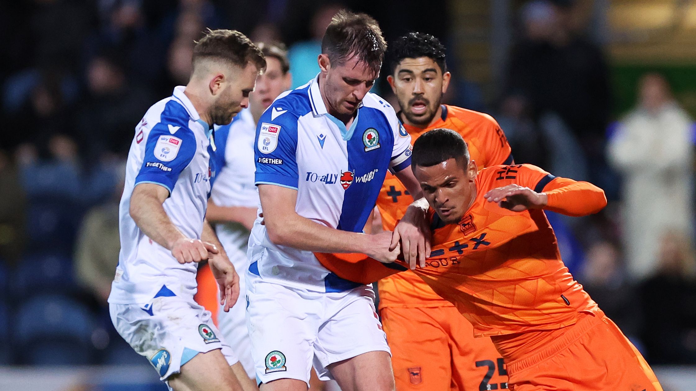 EFL Orders Full Replay of Abandoned Blackburn vs Ipswich Clash 3 GettyImages 2123219625