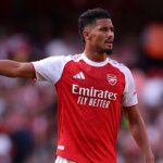 Arsenal to stave off Real Madrid?! Gunners open contract talks with defender William Saliba as Los Blancos hover 5 GettyImages 2228860163