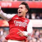 Zubimendi Stuns with Zidane-Esque Volley as Arsenal Triumphs 2 GettyImages 2235188146
