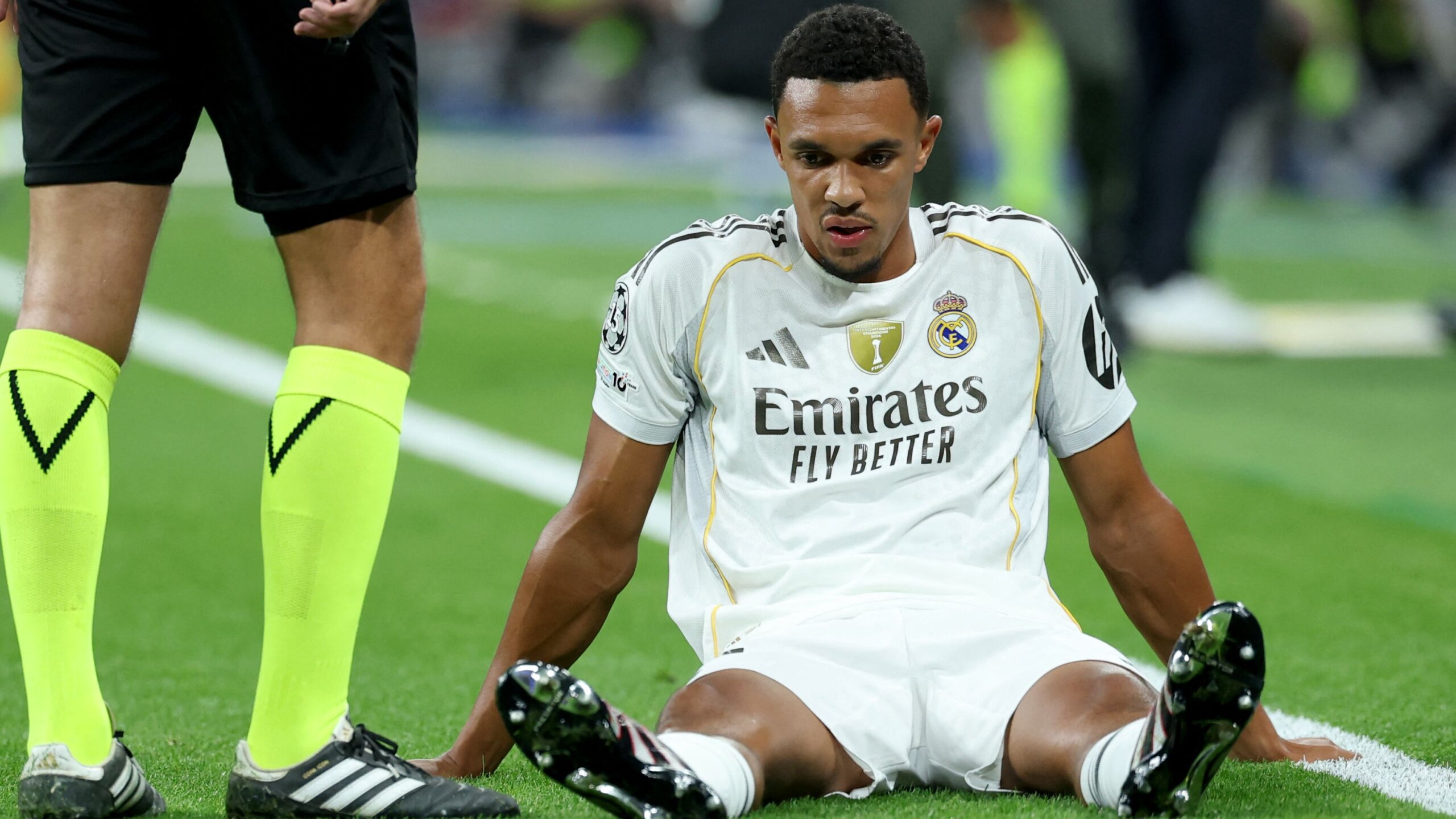 Alexander-Arnold Injury Mars Real Madrid’s Champions League Night 1 GettyImages 2235248719 scaled