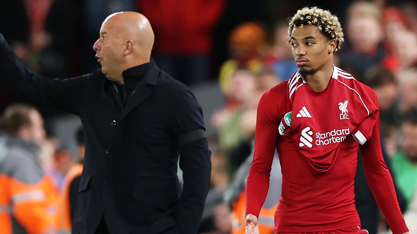 Ekitike Avoids Liverpool Fine After Red Card, Slot Shows Support 2 GettyImages 2236992607