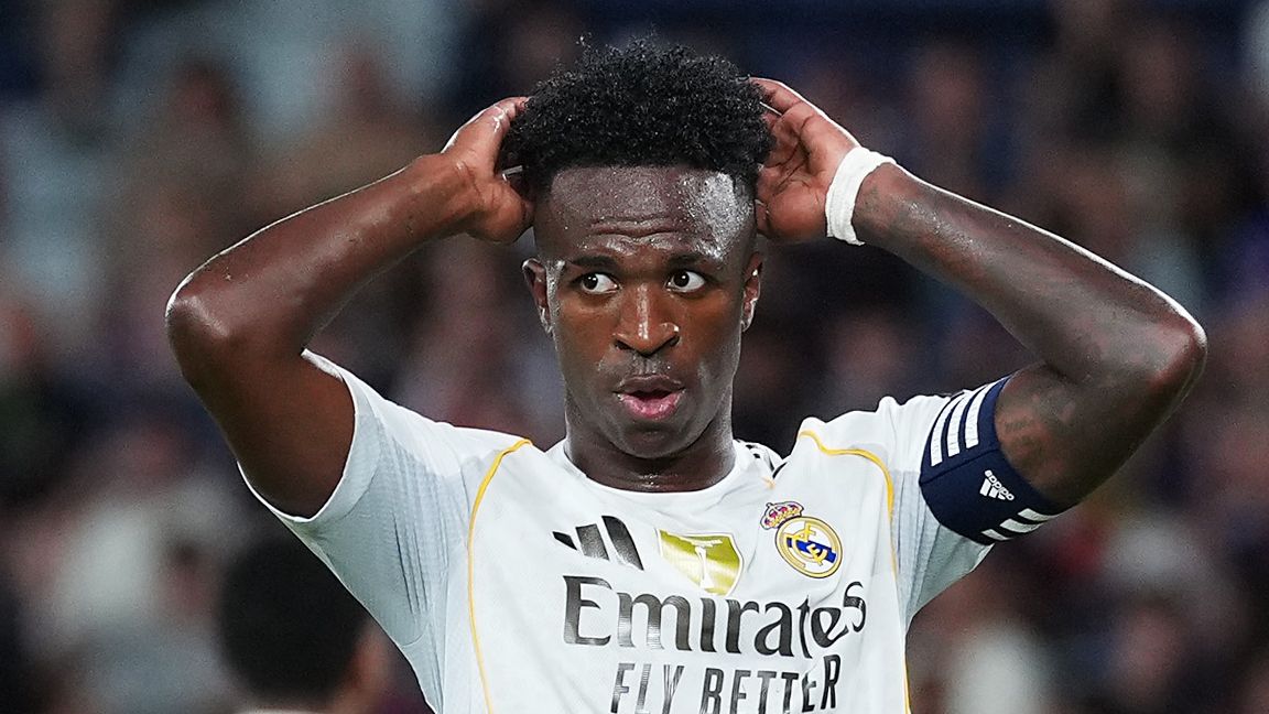 Vinicius Jr Faces Criticism Over 'Disrespect' in Levante Clash 8 GettyImages 2236998676