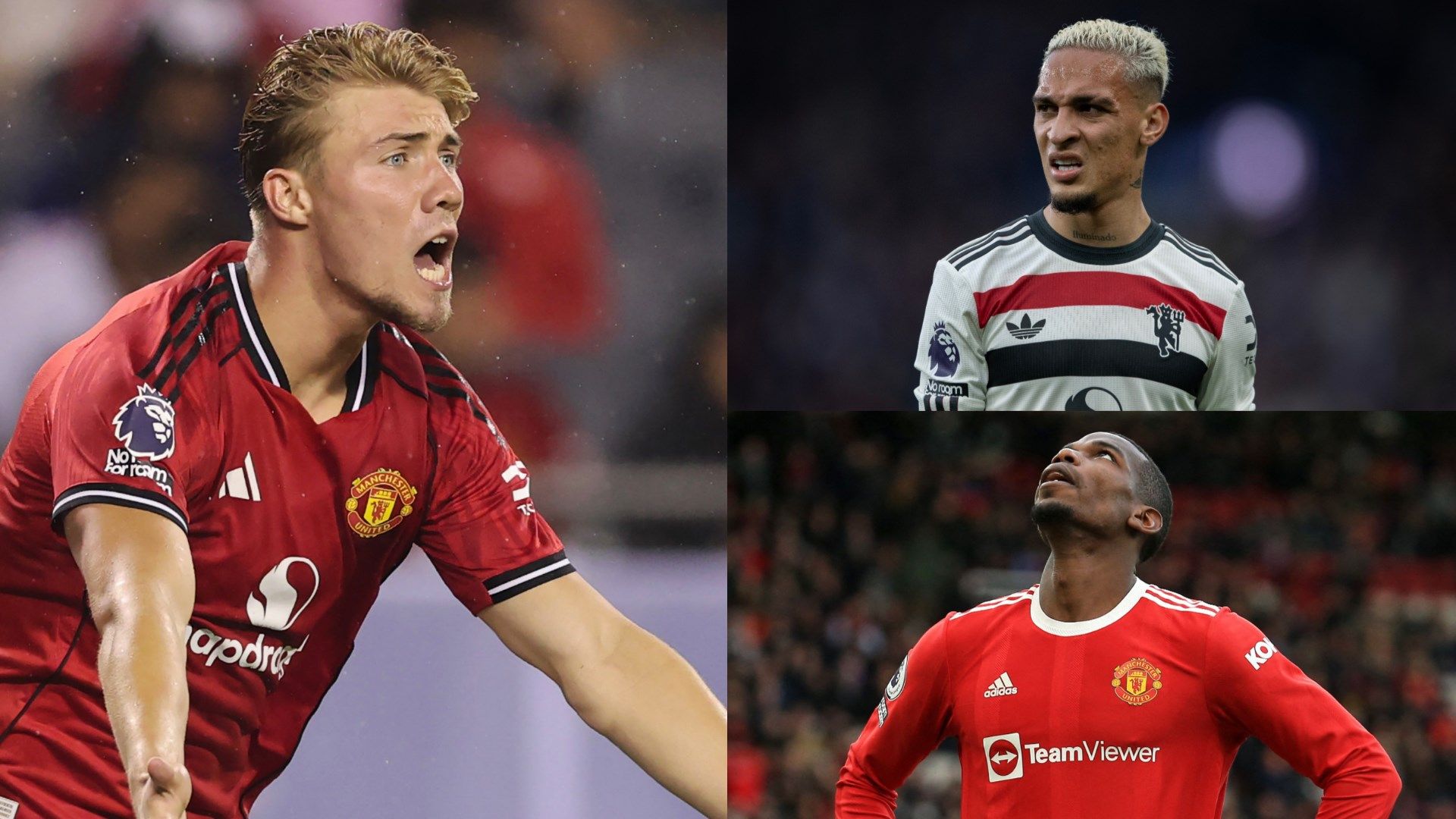 Man Utd's Worst Signings of the Glazer Era: A Costly Legacy 2 Hojlund20Antony20Pogba20GFX
