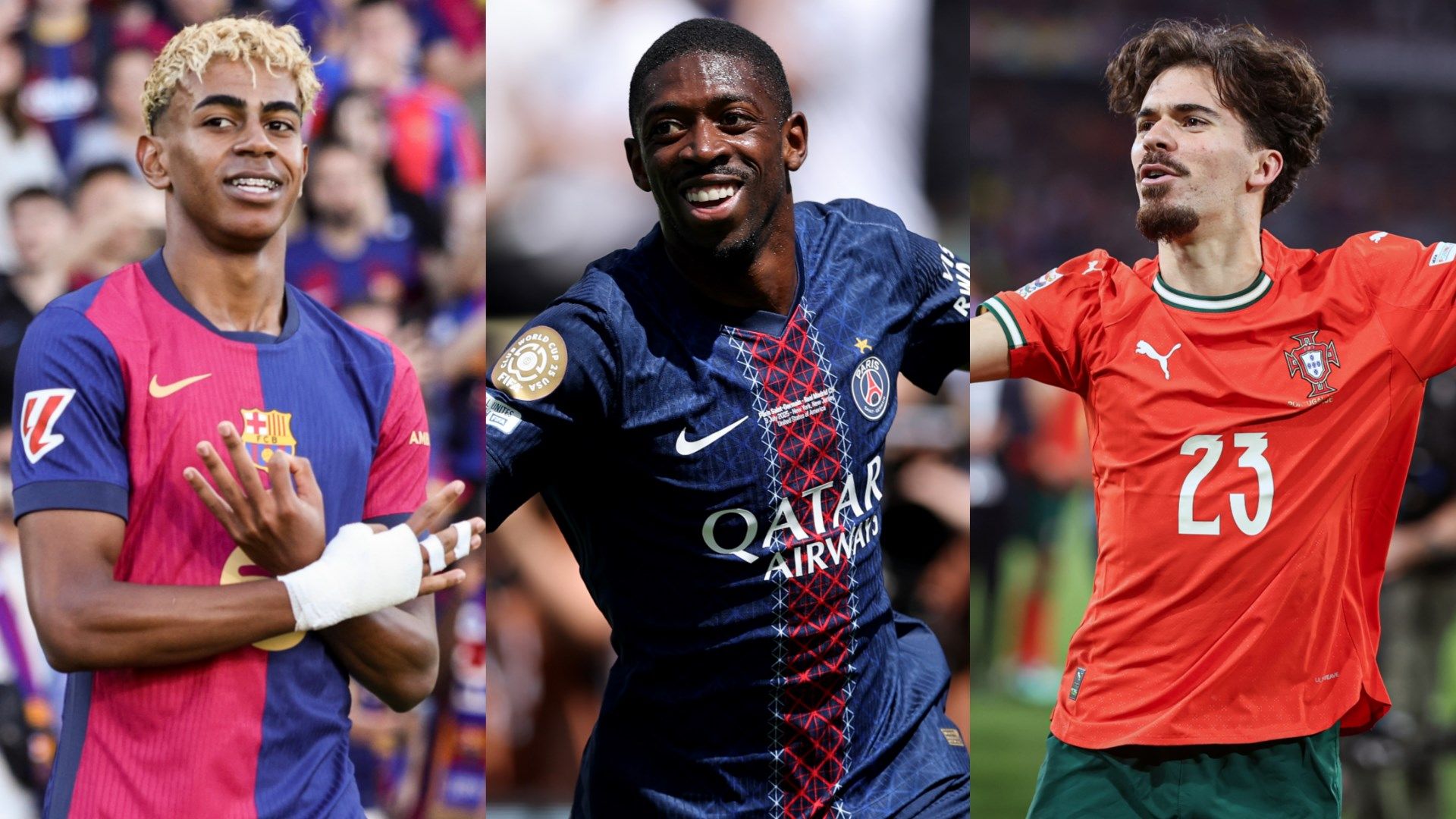 Ousmane Dembele Wins Ballon d'Or 2025 After PSG Treble 6 Yamal20Dembele20Vitinha20GFX