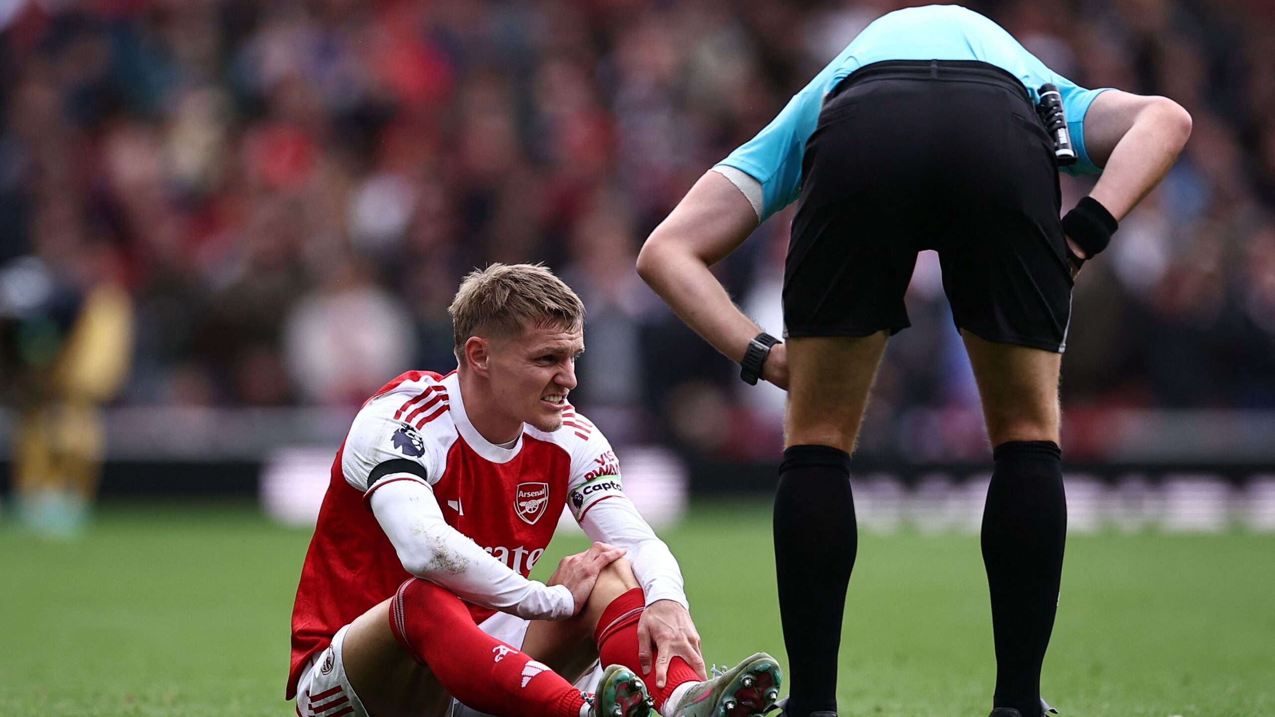Odegaard Injury Blow Hampers Arsenal in West Ham Clash 9 GettyImages 2238760438 scaled
