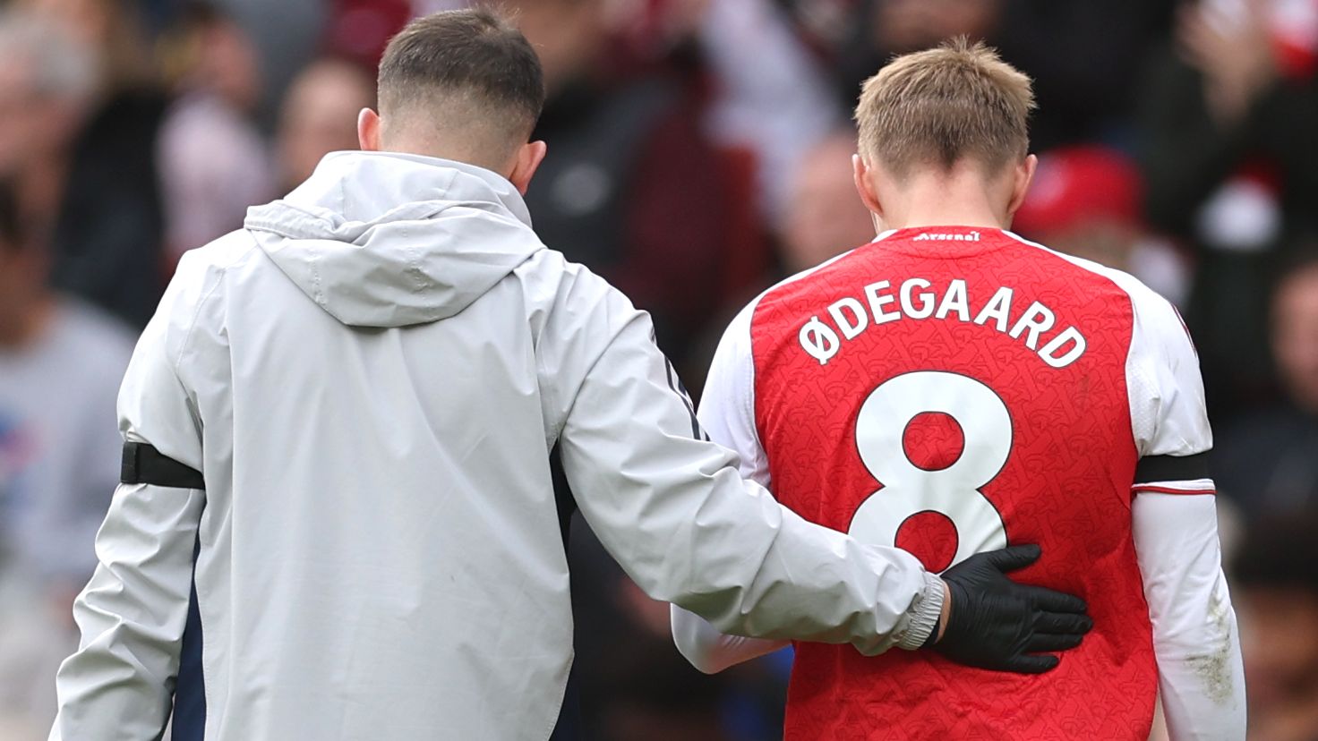 Arsenal Suffer Double Injury Blow as Arteta Updates on Odegaard and Rice 8 GettyImages 2239167627