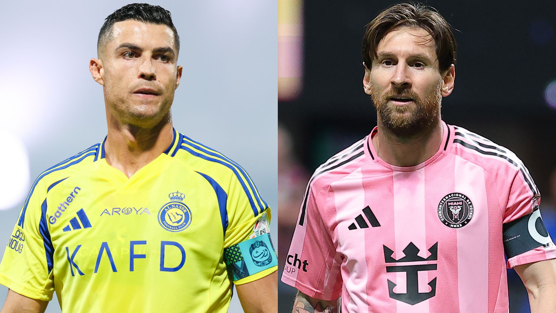 Messi and Ronaldo Chasing 1,000 Career Goals: The Ultimate GOAT Race 8 GOAL20 20Multiple20Images20 20220Split20 20Facebook20 202025 03 18T105734.167