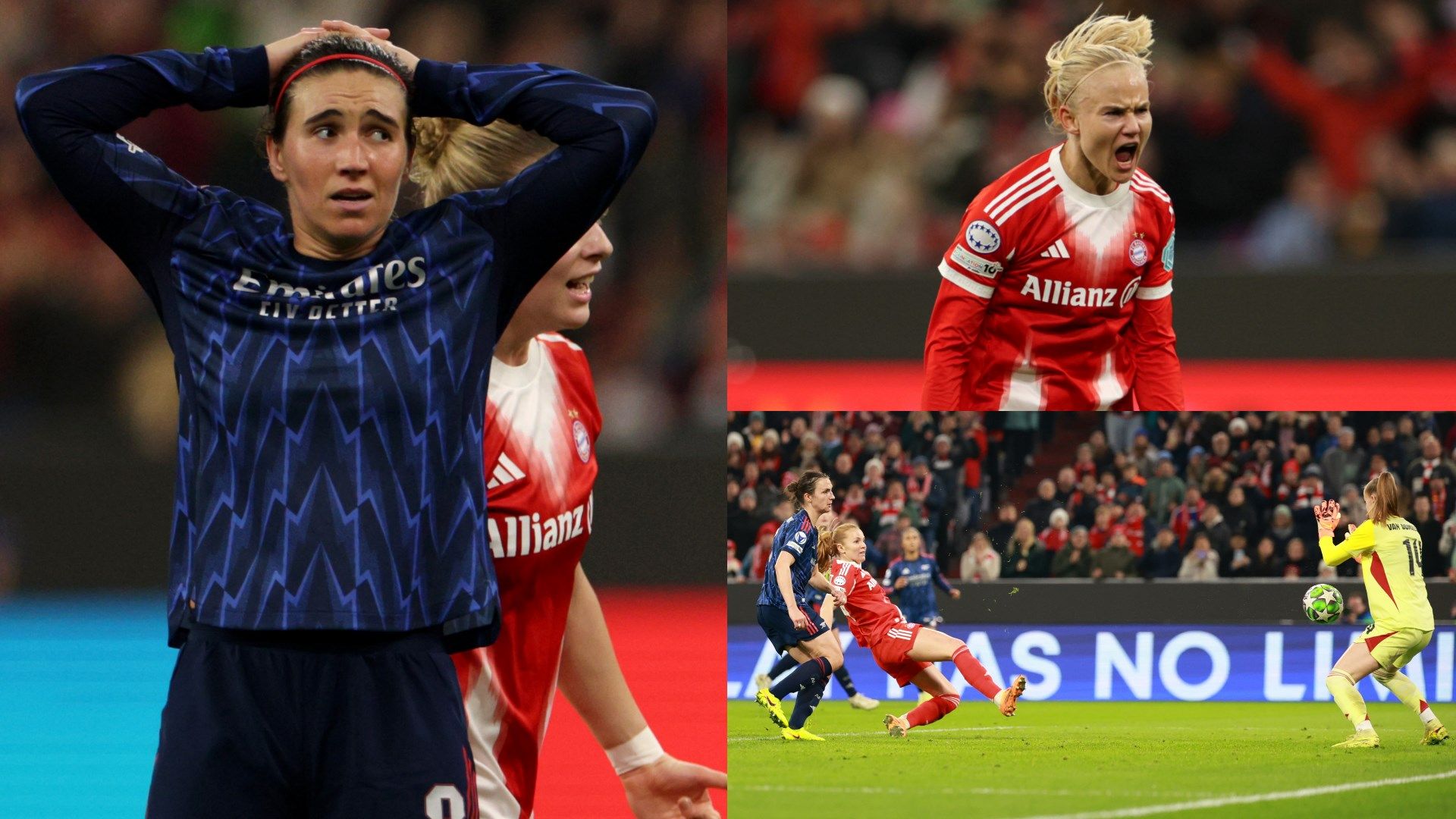 Arsenal Women Suffer Dramatic Champions League Collapse at Bayern 3 GOAL20 20Multiple20Images20 20320Stacked20 20Facebook20 202025 11 12T194332.554