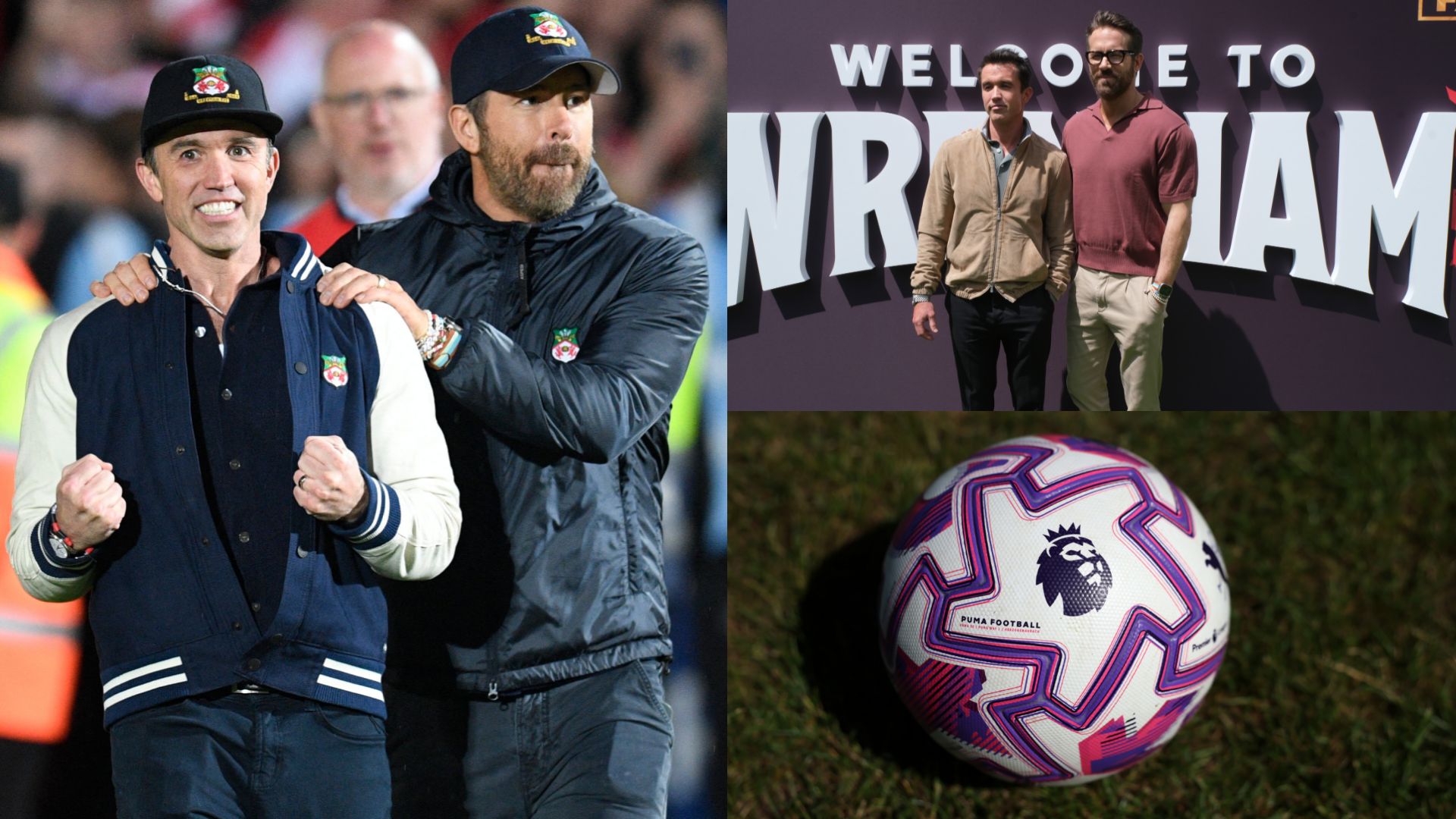 Wrexham Premier League Ambitions: Reynolds and McElhenney's Vision 1 GOAL20 20Multiple20Images20 20320Stacked20 20Facebook2033