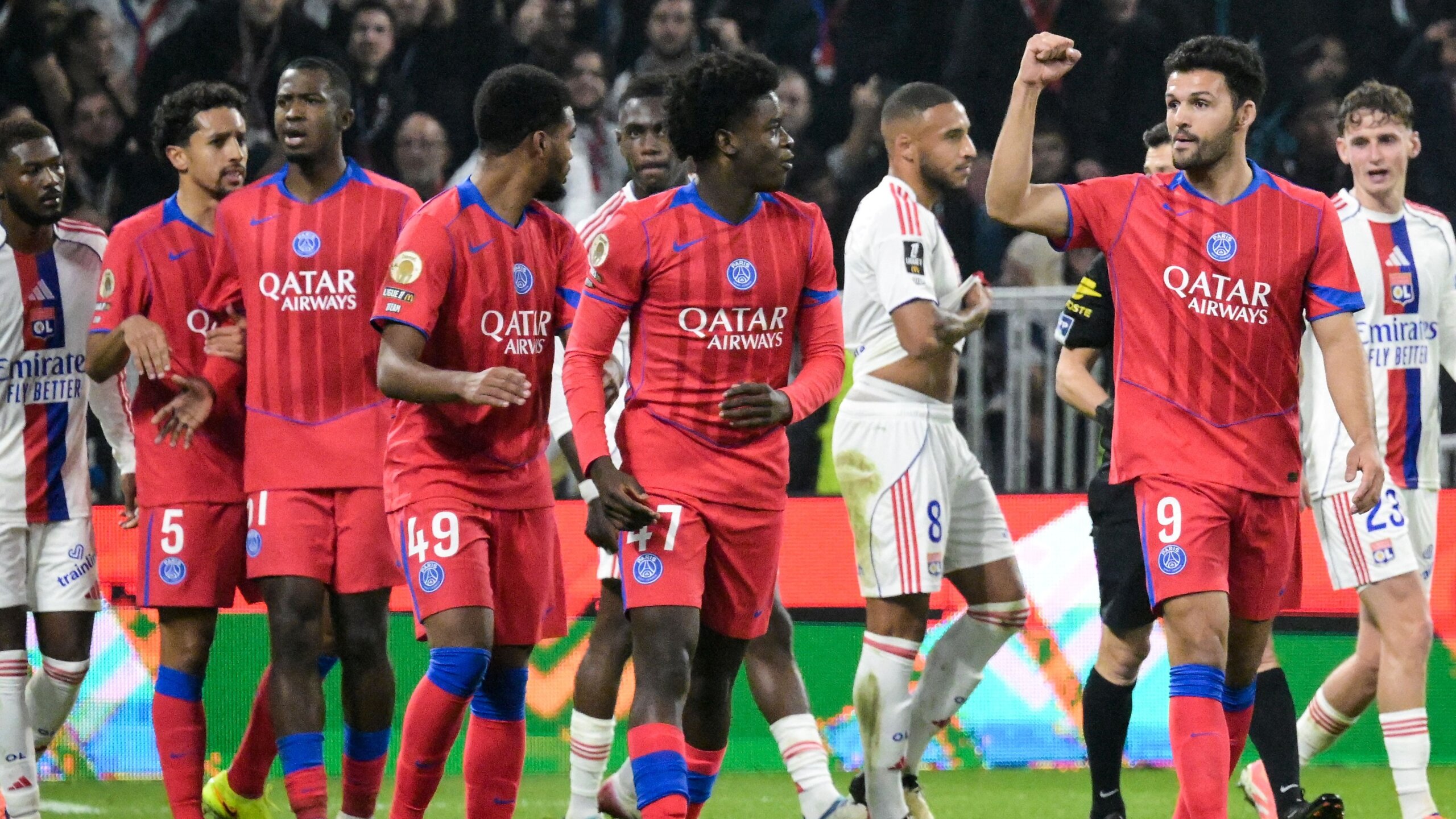 PSG Edge Lyon Amid Refereeing Controversy in Ligue 1 Thriller 2 GettyImages 2245387046 scaled