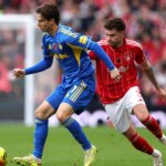 Brenden Aaronson Shines with Assist as Leeds Fall to Forest 3 GettyImages 2245834246