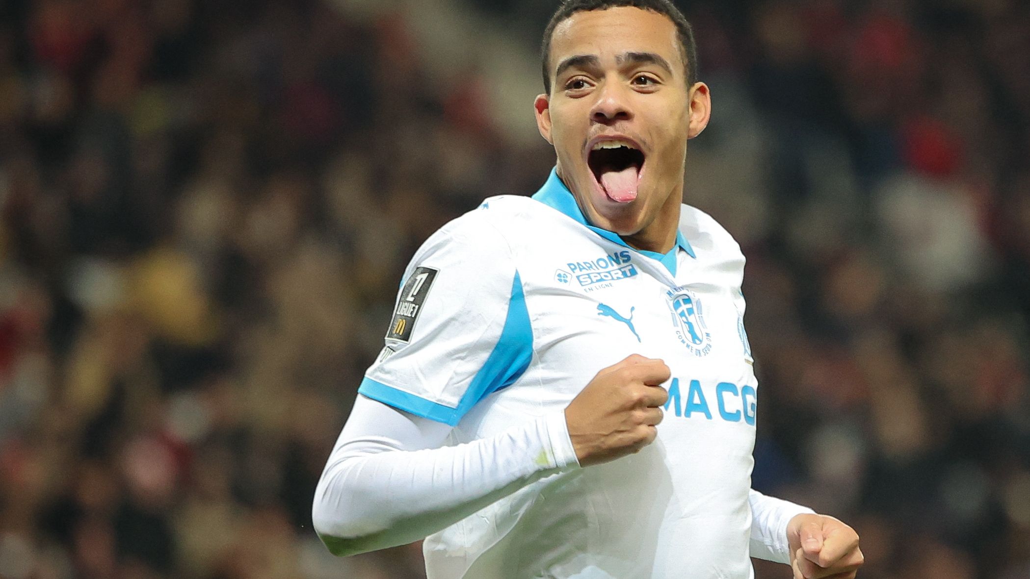 Greenwood Brace Ignites Marseille Victory and Pitch Chaos 2 GettyImages 2247219355