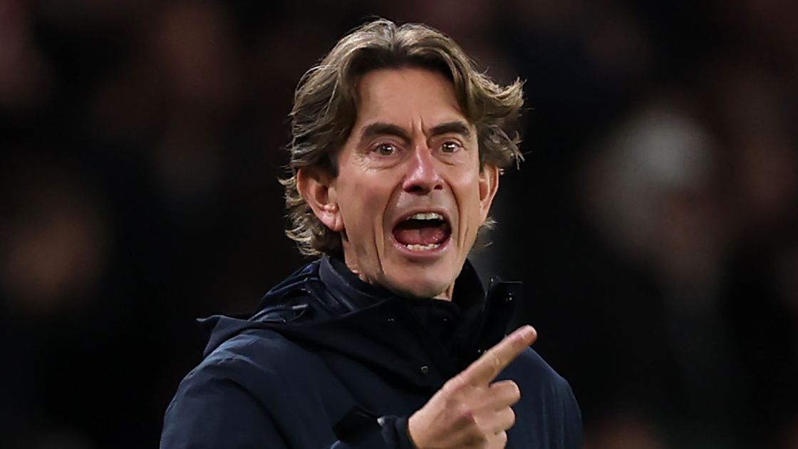 Tottenham Stand by Thomas Frank After Arsenal Defeat 8 GettyImages 2248164016