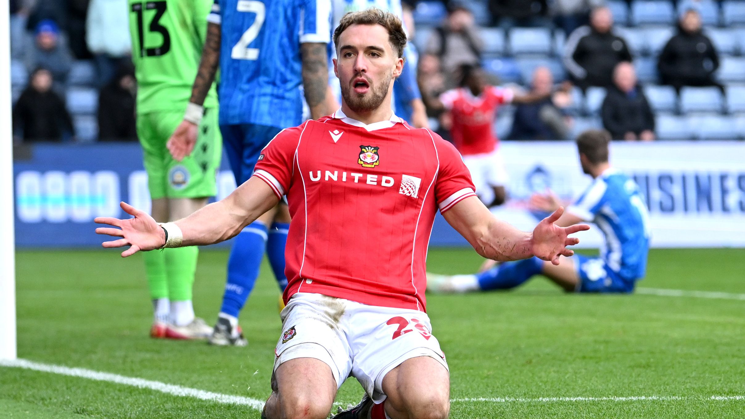 Wrexham Back in Play-Off Hunt After Sam Smith's Decisive Goal 8 GettyImages 2259233070