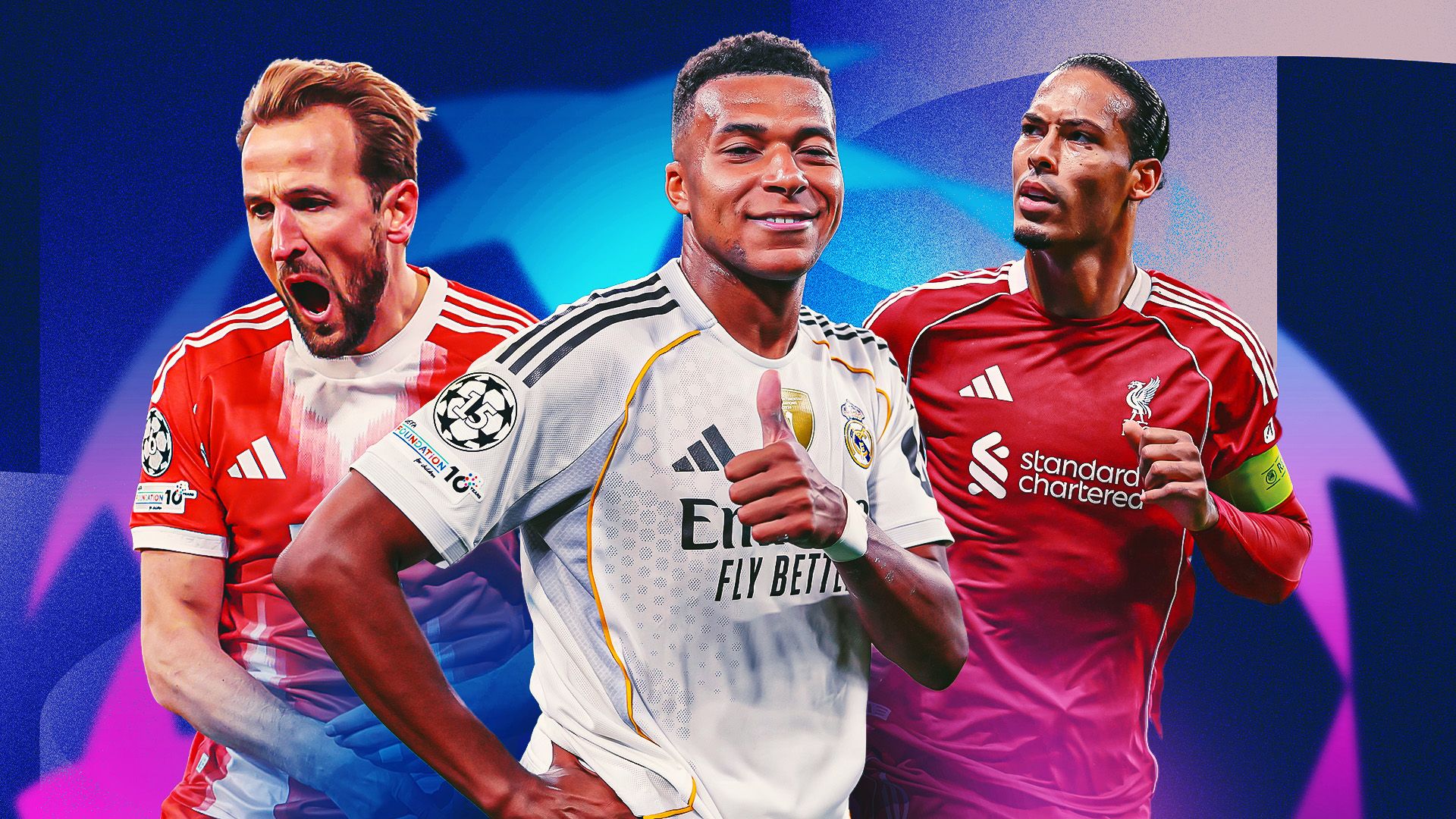 Champions League League Phase: Kane and Mbappe Headline 2025-26 Team of the Season 9 UCL20Team20of20the20League20Phase