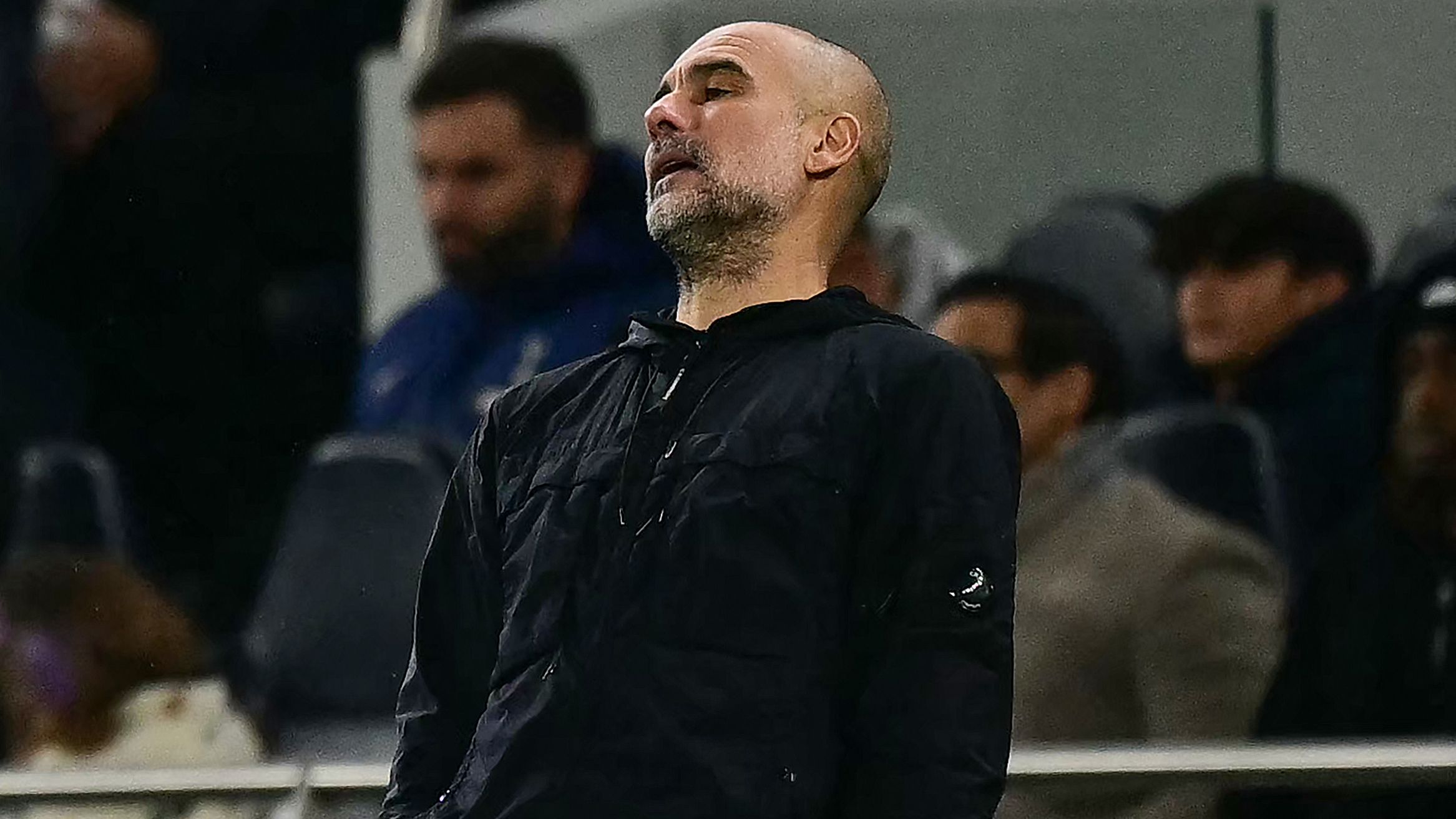 Man City Draws Tottenham After Solanke Goal Sparks Guardiola Fury 4 GettyImages 2258843878