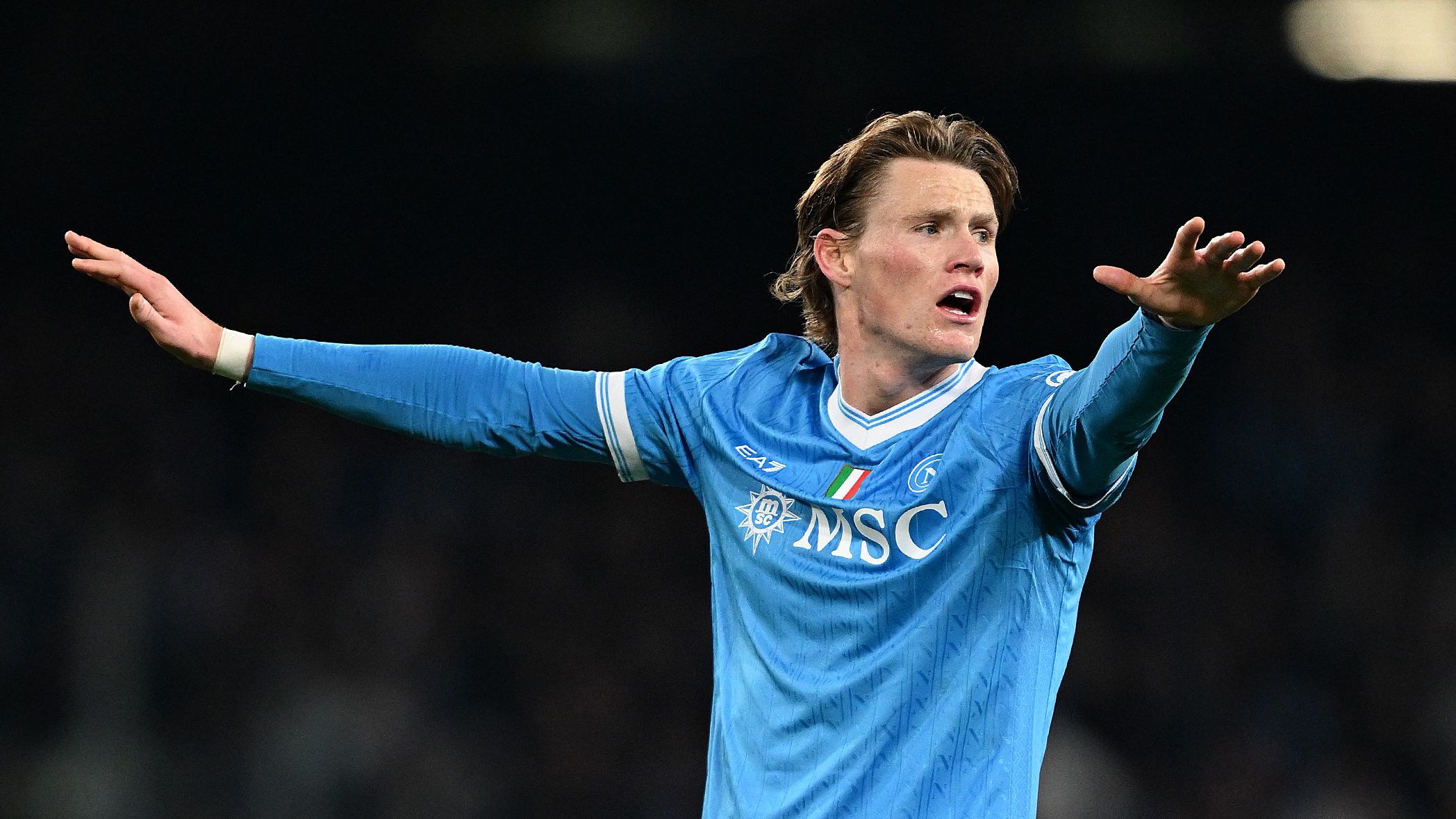 Napoli Chief Fears Scott McTominay Premier League Return 3 GettyImages 2259550814