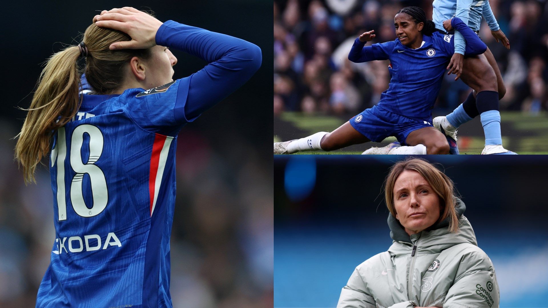 Chelsea Women's Player Ratings: Man City Humble Champions 4 Kaptein20Girma20Bompastor20Chelsea20GFX