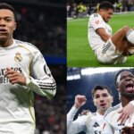 Real Madrid Player Ratings: Mbappe's Late Penalty Seals Dramatic Win Over Rayo 2 Mbappe20Bellingham20Vinicius20Real20Madrid20GFX203