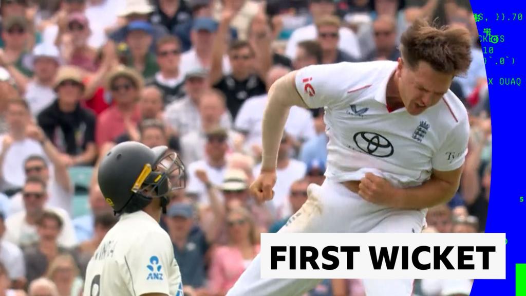 Sonny Baker marks first Test wicket as England strike early at The Oval 1 07846720 6a58 11f1 8546 8f19e4fe30f4