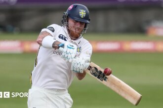 Ben Stokes falls just short of century as Durham battle in County Championship Division Two 5 0c603bb0 6cc0 11f1 95c0 035571ba4bec