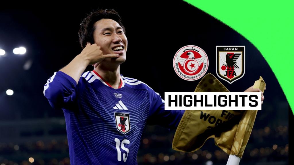 Japan run riot as Tunisia eliminated in Renard's first game 1 34d20aa0 6d39 11f1 8546 8f19e4fe30f4