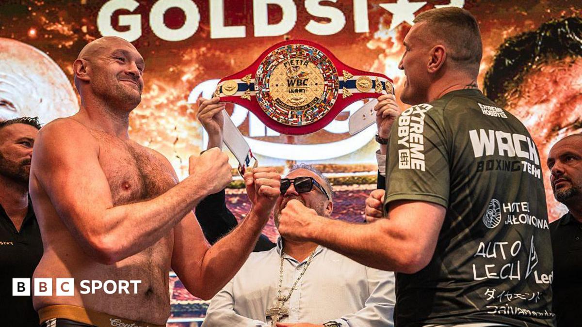 Tyson Fury lighter than opponent for first time in 15 years ahead of Mariusz Wach fight 1 021a8410 8694 11f1 9e03 bdd14c1ce63a