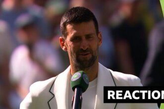 Djokovic admits tension as he battles past Rinderknech to reach Wimbledon fourth round 5 0f7c0c20 76fc 11f1 9510 1546718f668b