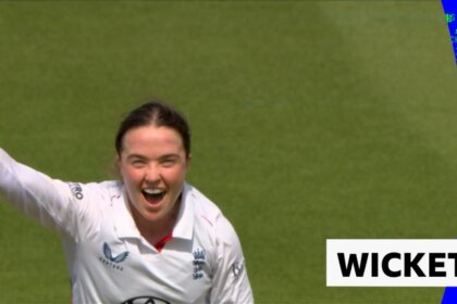 Mady Villiers dismisses Harmanpreet Kaur as India lose key wicket in Lord’s women’s Test 4 1d8191b0 7c73 11f1 926f c90d1bcfbc84