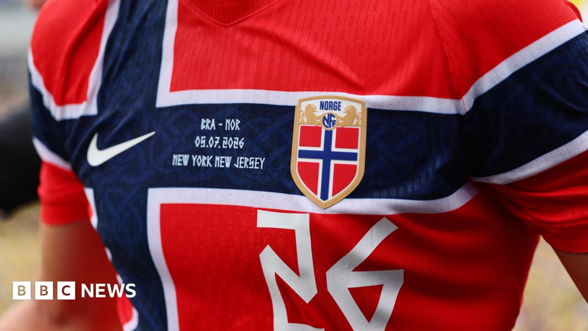 Norway shirts sell out ahead of England World Cup quarter-final in Miami 1 32304f90 7b90 11f1 bee8 53ce494e1abc