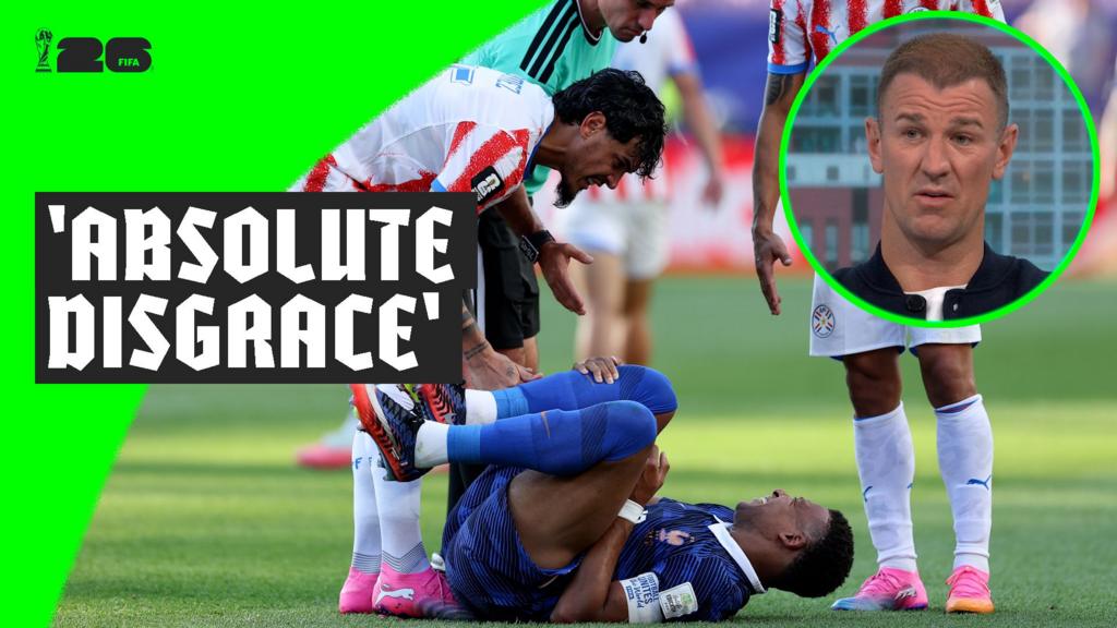 BBC pundits condemn Paraguay’s tactics after France World Cup last-16 clash 1 688f53c0 7801 11f1 b976 0b9c15b0ccfc