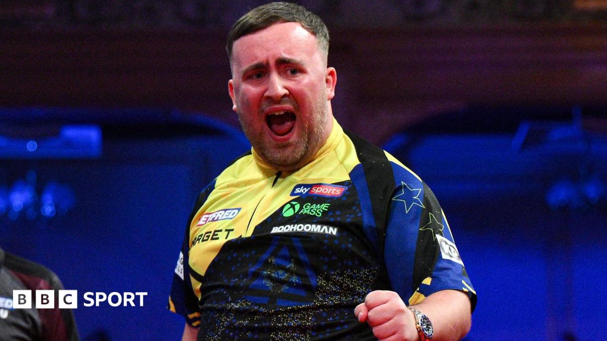 Luke Littler lands nine-darter to reach World Matchplay quarter-finals 1 6d207b50 854c 11f1 97e0 ef2c0092e63e