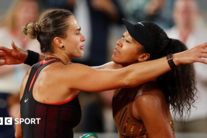 Sabalenka and Osaka renew rivalry in a high-stakes Wimbledon-style test of power and nerve 10 84fc30a0 77fc 11f1 9f1f 0d563b557b65